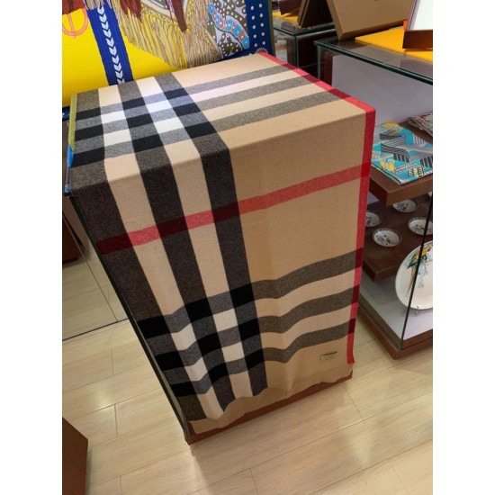 Replica Burberry classico grande scialle in cashmere a quadri 60 x 180 marrone