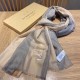 Replica Sciarpa Burberry classica in cashmere con motivo tartan e ricamo cavallo 100 x 200