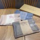 Replica Sciarpa Burberry classica in cashmere con motivo tartan e ricamo cavallo 100 x 200