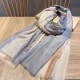 Replica Sciarpa Burberry classica in cashmere con motivo tartan e ricamo cavallo 100 x 200