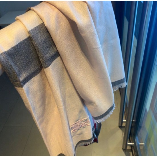 Replica Scialle Burberry in cashmere con motivo a rombi classico check 70 x 200