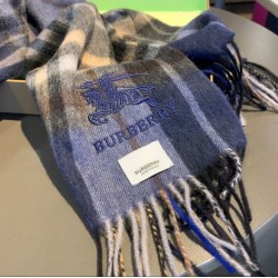 Replica Scialle Burberry misto cashmere e lana 32 x 200
