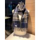 Replica Scialle Burberry misto cashmere e lana 32 x 200