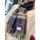 Replica Scialle Burberry misto cashmere e lana 32 x 200