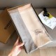 Replica Sciarpa Burberry classica in cashmere con motivo check e ricamo cavallo 100 x 200
