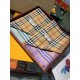 Replica Scialle Burberry Cashmere Seta Vintage Check 70 x 220