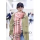 Replica Burberry Scialle Cashmere Classic check 70 x 220
