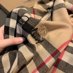 Replica Scialle Burberry in cashmere classico check 70 x 220