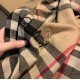 Replica Scialle Burberry in cashmere classico check 70 x 220