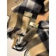 Replica Burberry scialle classico in cashmere con motivo check medio 40 x 180