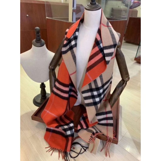 Replica Scialle Burberry Cashmere Classic check 30 x 250