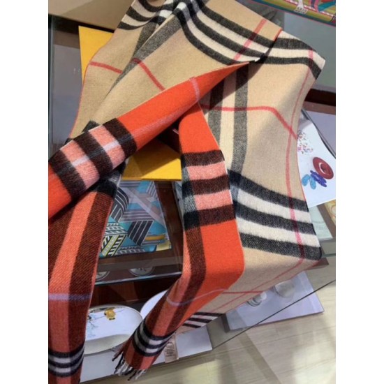 Replica Scialle Burberry Cashmere Classic check 30 x 250
