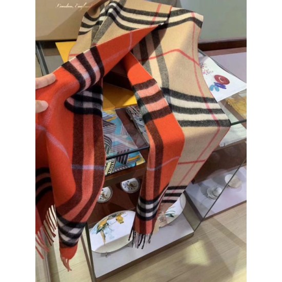 Replica Scialle Burberry Cashmere Classic check 30 x 250