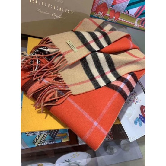 Replica Scialle Burberry Cashmere Classic check 30 x 250