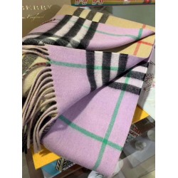 Replica Burberry Scialle in cashmere con motivo check classico 30 x 250