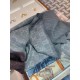 Replica Sciarpa da uomo classica in cashmere double face Grigio