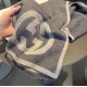 Replica Sciarpa Classic Cashmere Grigio Scuro