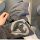 Replica Sciarpa Classic Cashmere Grigio Scuro