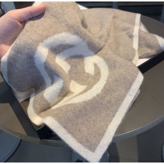 Replica Sciarpa Classic Cashmere Marrone