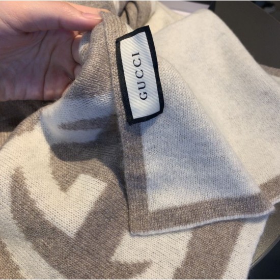 Replica Sciarpa Classic Cashmere Marrone
