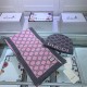 Replica Classic Cashmere Jacquard Sciarpa e Cappello Rosa / Grigio