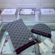 Replica Classic Cashmere Jacquard Sciarpa e Cappello Grigio
