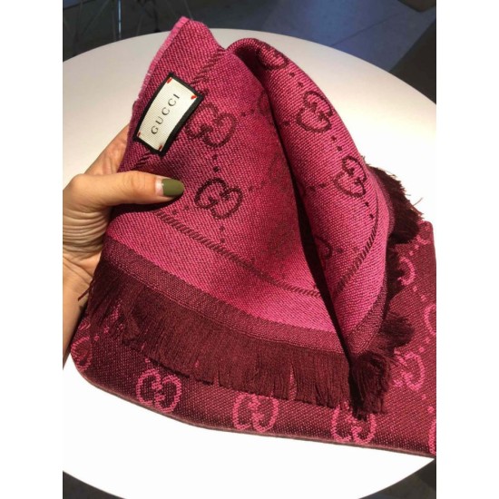 Replica Sciarpa Classic jacquard in lana 48 x 180 Viola