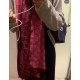 Replica Sciarpa Classic jacquard in lana 48 x 180 Viola