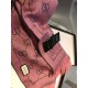 Replica Sciarpa Classic jacquard in lana 48 x 180 rosa