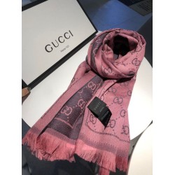 Replica Sciarpa Classic jacquard in lana 48 x 180 rosa