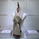 Replica Sciarpa cashmere jacquard 30 x 190 Marrone