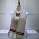 Replica Sciarpa cashmere jacquard 30 x 190 Marrone