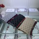 Replica Sciarpa cashmere jacquard 30 x 190 blu scuro