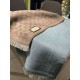 Replica Sciarpa in cashmere jacquard con motivo GG 23 x 180 Azzurro Replica Sciarpa in cashmere jacquard con motivo GG 23 x 180 Azzurro