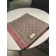 Replica Sciarpa in cashmere jacquard con motivo GG 23 x 180 Rosa Replica Sciarpa in cashmere jacquard con motivo GG 23 x 180 Rosa