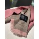 Replica Sciarpa in cashmere jacquard con motivo GG 23 x 180 Rosa Replica Sciarpa in cashmere jacquard con motivo GG 23 x 180 Rosa
