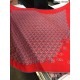 Replica Hermes divertente scialle di seta cashmere testa di cavallo 140 rosso