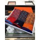 Replica Hermes divertente scialle di seta cashmere testa di cavallo 140 rosso