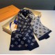 Replica Sciarpa di jeans con monogramma M76245 30 x 180