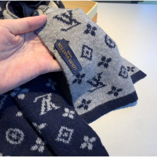 Replica Sciarpa di jeans con monogramma M76245 30 x 180