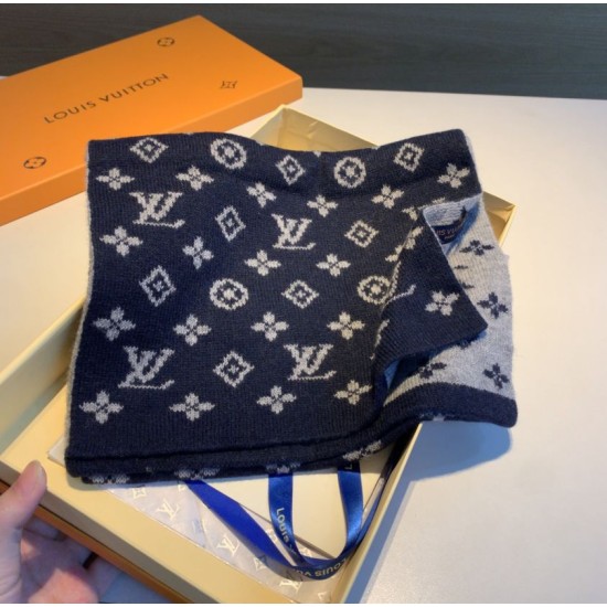 Replica Sciarpa di jeans con monogramma M76245 30 x 180