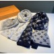 Replica Sciarpa di jeans con monogramma M76245 30 x 180